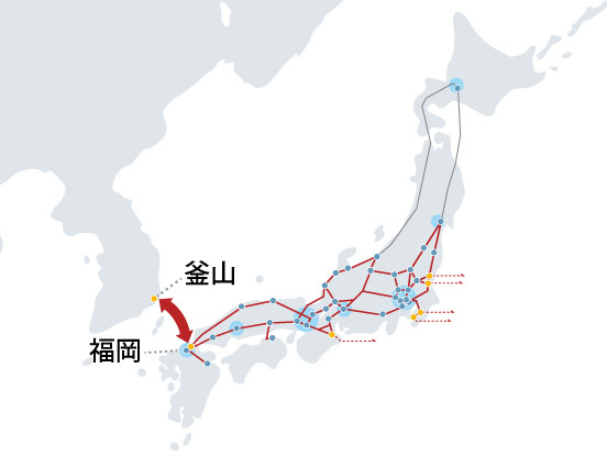 アルテリア、日本と韓国を結ぶ国際光海底ケーブルプロジェクト「JAKO」に参画