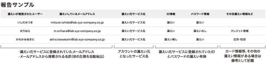 漏洩アカウント被害調査報告サンプル_05