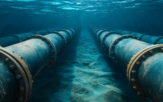 海底ケーブルの提供